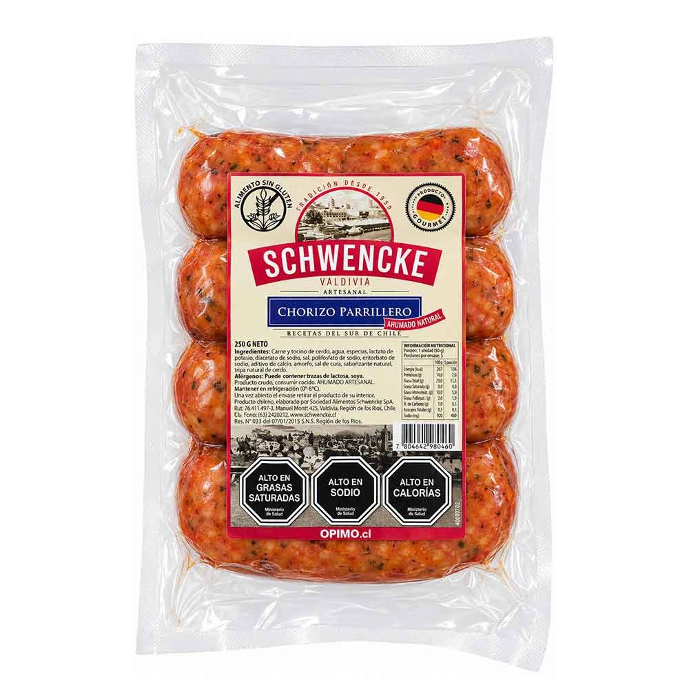 Chorizo Parrillero Schwencke 250 grs.