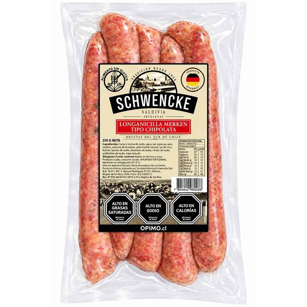 Longanicilla Merkén Schwencke 250 grs.