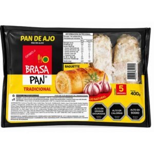 Pan de Ajo Brasa Pan 400 grs.