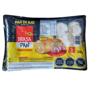 Pan de Ajo Brasa Pan 400 grs.