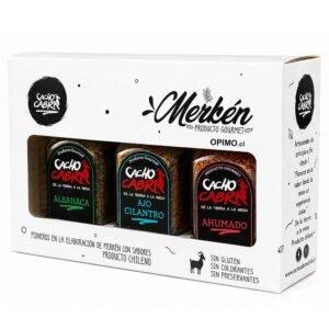 Pack 3 Sabores Merkén Cacho Cabra
