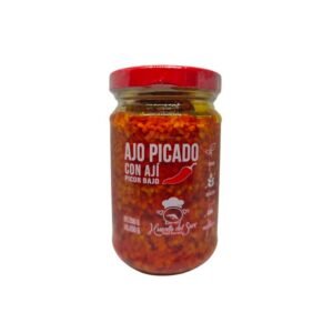 Ajo Picado con Aji 200 grs. Huerto del Sur