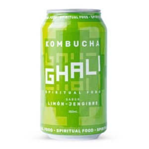 Kombucha Ghali Limón Jengibre 350 ml