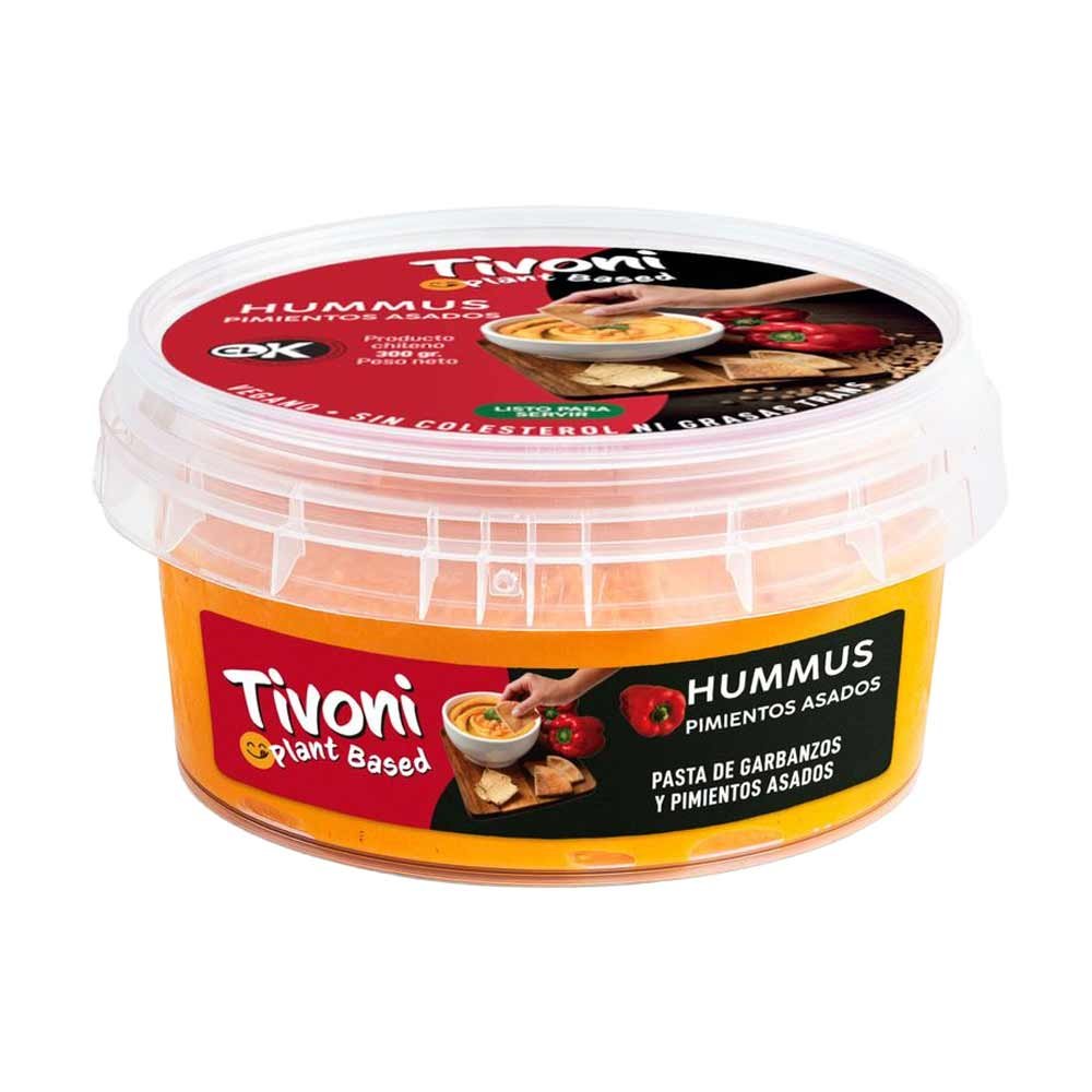 Hummus Pimientos Asados Tivoni 300g.