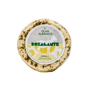 Queso de Cabra Oliva Albahaca Rozagante