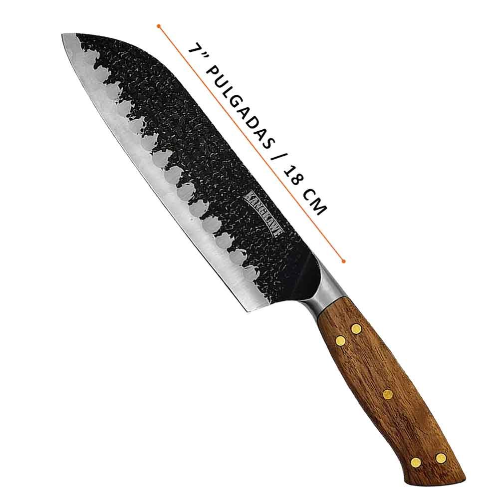 Cuchillo Parrillero "Santoku Pulmahue" 7" - Imagen 2