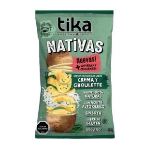 Tika Nativa Crema y Ciboulette 150 grs.