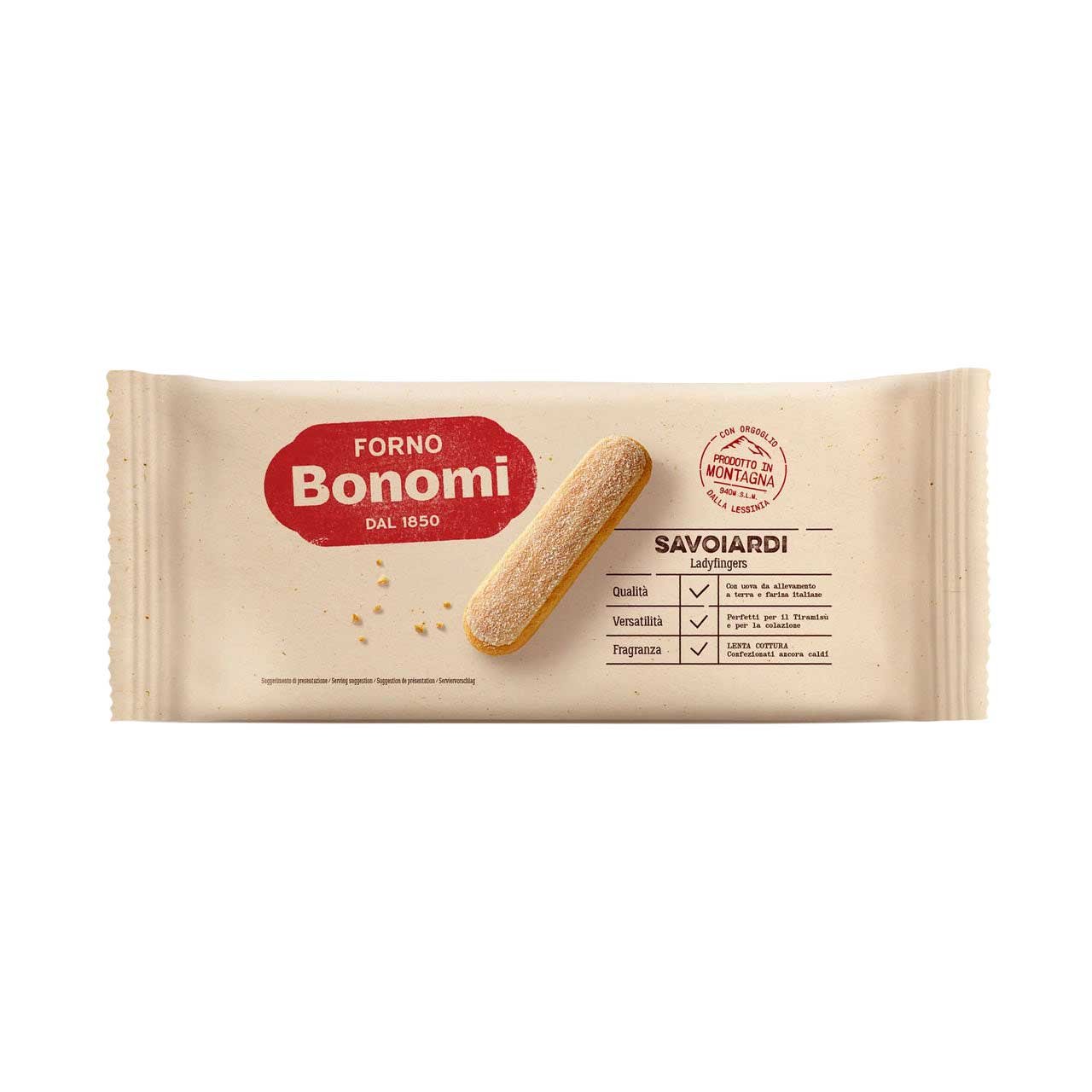 Galletas Savoiardi Bonomi 200 grs.
