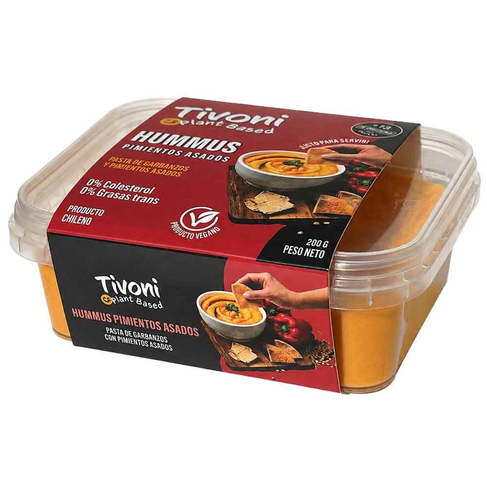 Hummus Pimientos Asados Tivoni 200g.