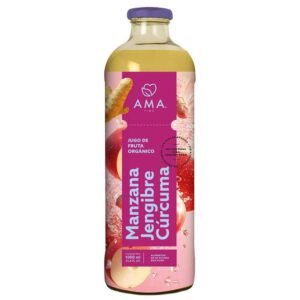 Jugo Ama Manzana Jengibre Cúrcuma 1 Lt.