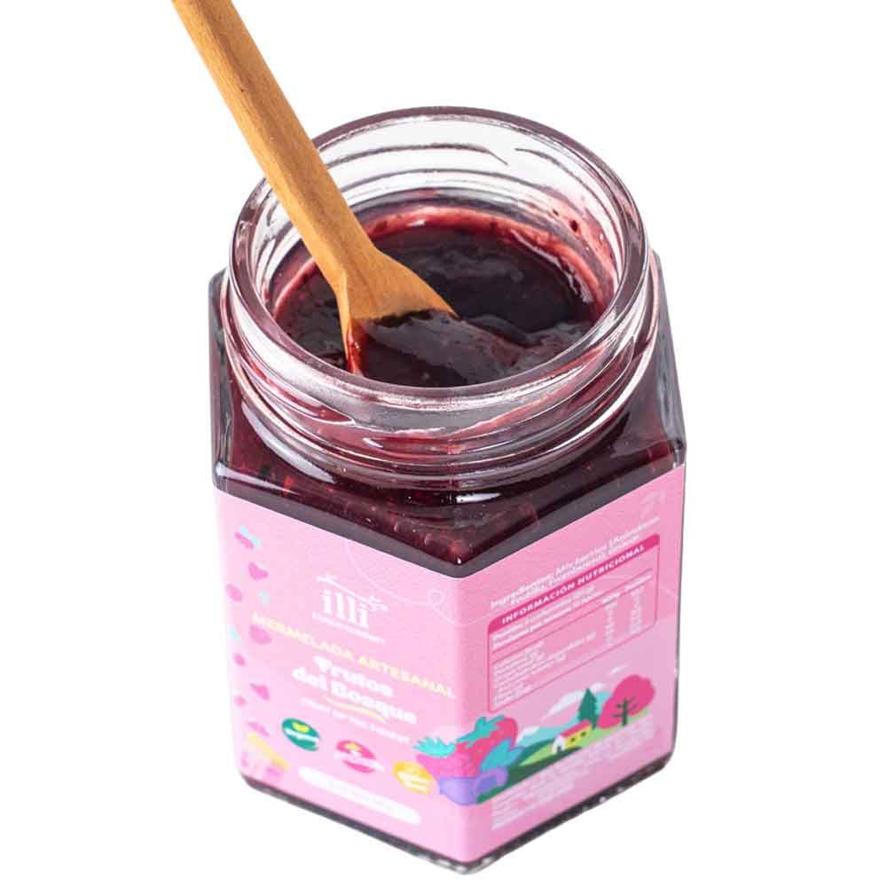 Mermelada illi Frutos del Bosque sin azúcar 215g - Imagen 2