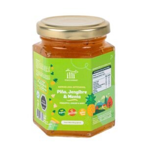 Mermelada illi Piña, Jengibre y Menta 215g