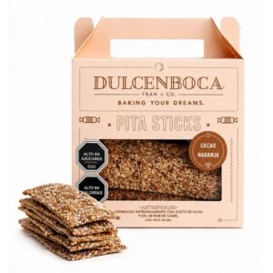 Pita Sticks Cacao Naranja BOCANBOCA 120 grs.