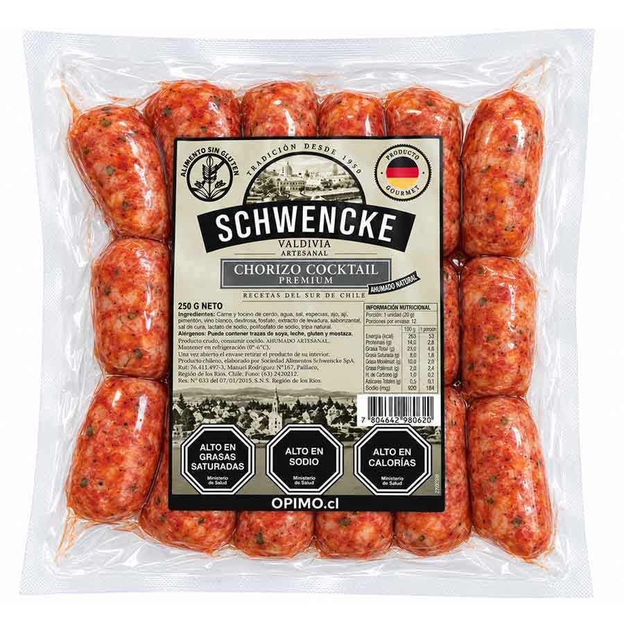 Chorizo Cocktail Schwencke 250 grs.