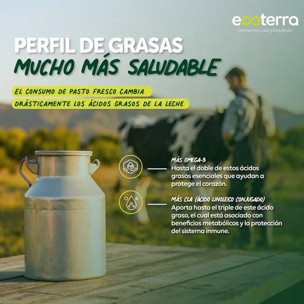 Leche Entera Ecoterra A2 | 1 Litro - Imagen 5