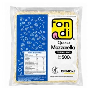 Queso Mozzarella Granulado Fondi 500 g