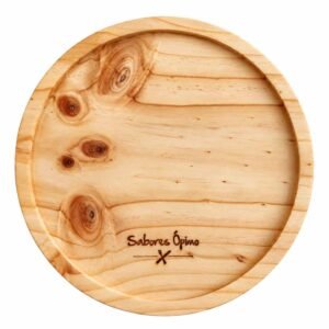 Tabla de Madera Redonda 21 cm