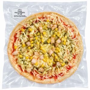 Pizza Artesanal Pollo Pesto